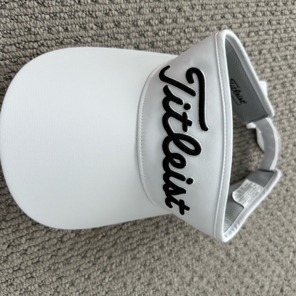 Titleist White Performance Golf Hat